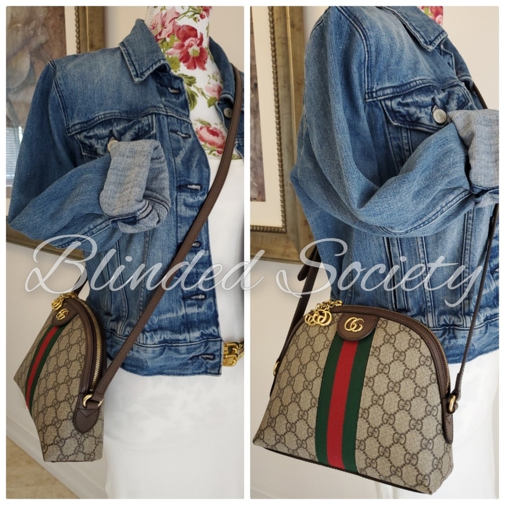 ☆☆SOLD☆☆ Gucci Ophidia GG Supreme Crossbody Bag - Picture 2 of 7